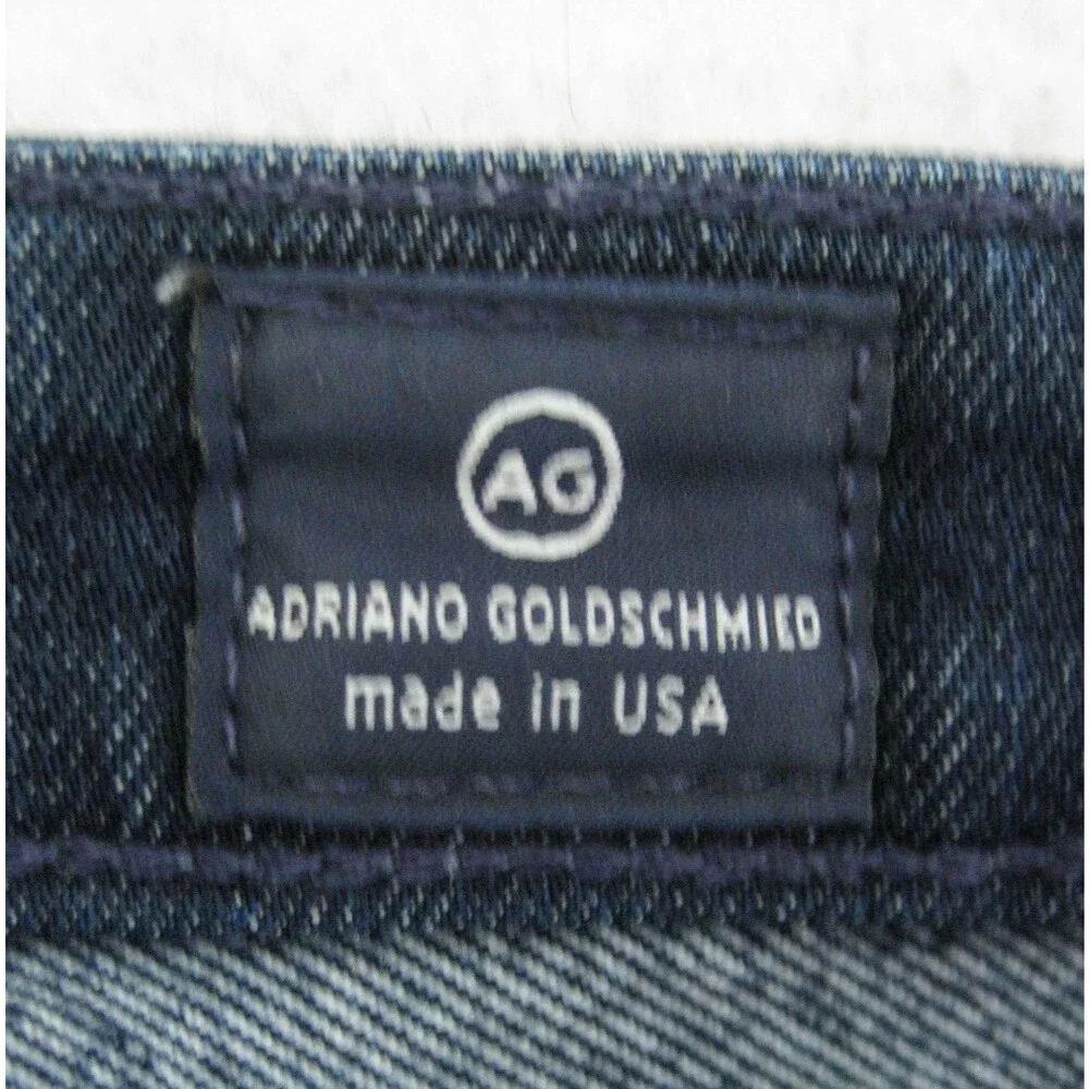 Adriano Goldschmied Womens Size 27R Blue Denim Pants 5 Pockets Bootcut Made USA